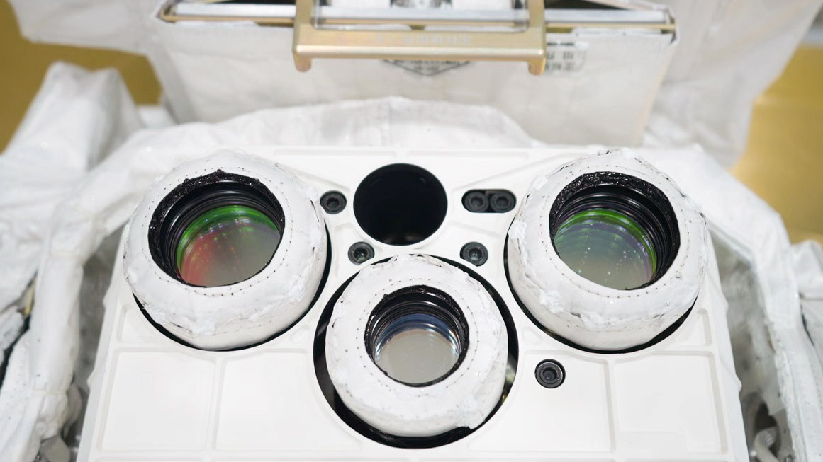 A lightweight space payload, MUSICO weighs less than 80kg and is smaller than a regular household washing machine.