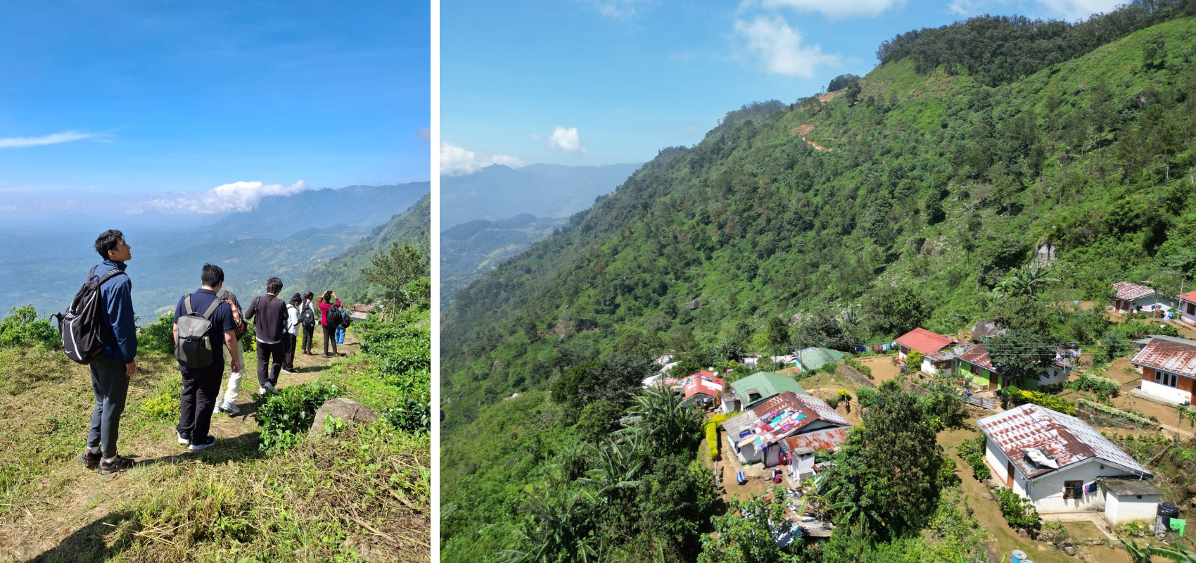 It took over an hour of hiking for the HKUST students to reach the remote village in Haputale for their telemedicine initiative.
