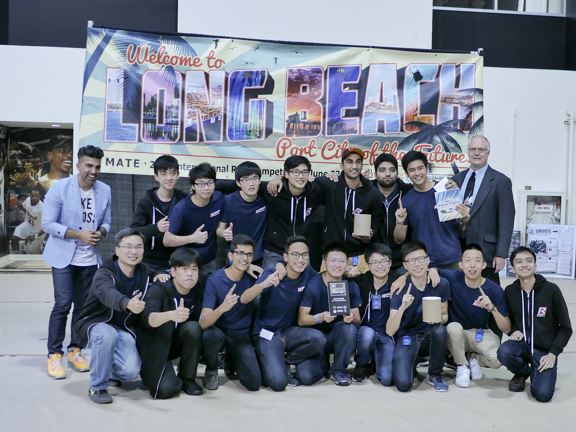 HKUST ROV Team Seized Asia's First Championship in MATE International