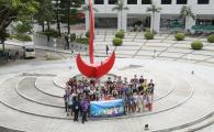 Group photo at HKUST Piazza