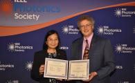 Prof Kei May Lau Honored with IEEE Photonics Society Aron Kressel Award