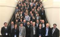 Prof Pascale Fung (1st from right, 3rd row from front) HKUST’s representative in Partnership on AI to Benefit People and Society, joined a 2-day forum in Berlin on October 23-24 to exchange with global experts on issues including AI safety, security, AI and labor and AI’s social and societal influences. (Photo credit: Yann LeCun and Eric Horvitz)