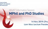 HKUST Information Session - MPhil and PhD Studies