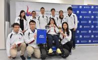 Prof Robin Ma (back row, third left) and members of HKUSTwheels 