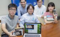 Prof Pan Hui (middle front) and his research team.  