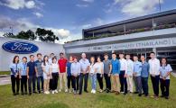 The 3rd year of the Ford-Hong Kong University of Science and Technology (HKUST) Conservation and Environmental Research Grants program saw 15 students visit the Ford Thailand Manufacturing plant in Rayong, Thailand