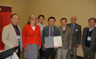 Prof Weichuan Yu won the Biomedical Wellness Pioneer Award at the 2013 SPIE DSS Meeting