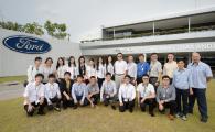 HKUST Students Visit Ford Headquarters in Thailand to Present Environmental Research Grants Findings