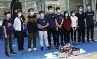 HKUST Robotics Team won the championship on the second day of the HKSTP Human-Robot Basketball Competition held in Hong Kong Science Park.