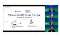 HKUST and Microsoft Hong Kong Sign MOU for AI Business School 2.0 Strategic Partnership