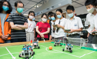 Participants go into action at a pilot workshop. 