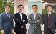 (From left to right) Prof. Terence Wong, Prof Shen Yajing, Prof. Chen Guanghao, and Prof. George Yuan