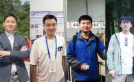 (From left) Prof. Fan Zhiyong and co-first authors Dr. Zhou Yu (postdoc), Dr. Sun Zhibo (postdoc), and Ding Yucheng (PhD student).