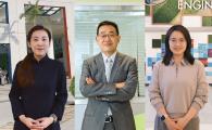 The Civil and Environmental Engineering research team comprised Chair Professor Chen Guanghao (center) and postdoctoral researcher Dr. Zhang Zi (left), both corresponding authors, and PhD student Xiao Chengyu (right), the first author.