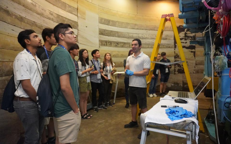 Visit to the HKUST Geotechnical Centrifuge Facility