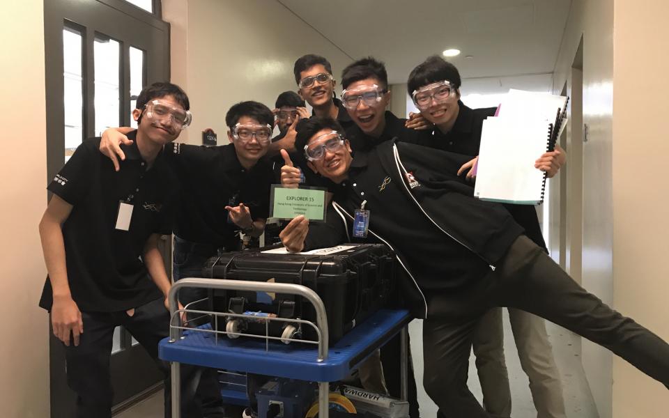 HKUST ROV Team Seized Asia's First Championship in MATE International ROV Competition 2017