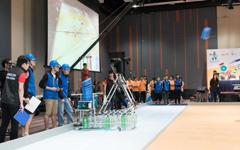 HKUST Named Champion of Robocon 2017 Hong Kong Contest – Eighth Victory Since 2004