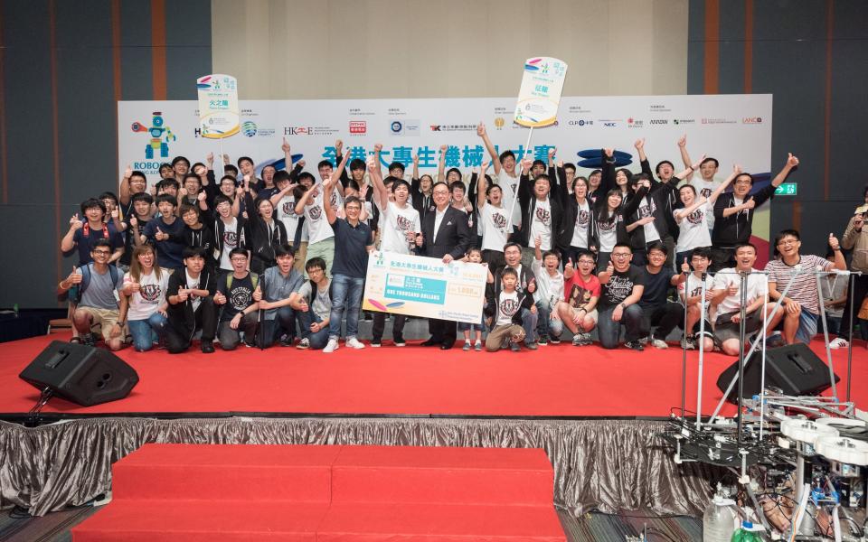 HKUST Named Champion of Robocon 2017 Hong Kong Contest – Eighth Victory Since 2004