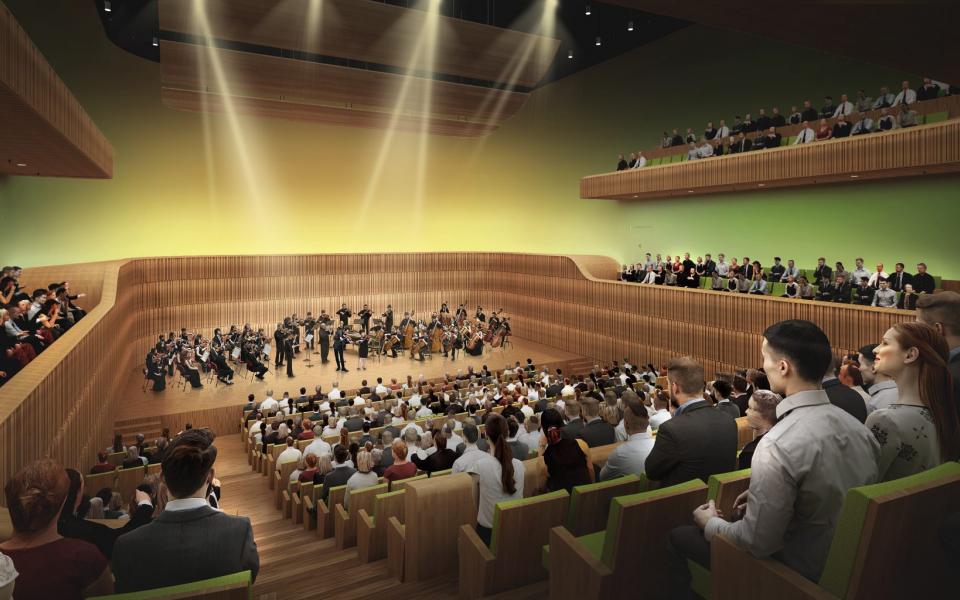 Prospective of the Concert Hall