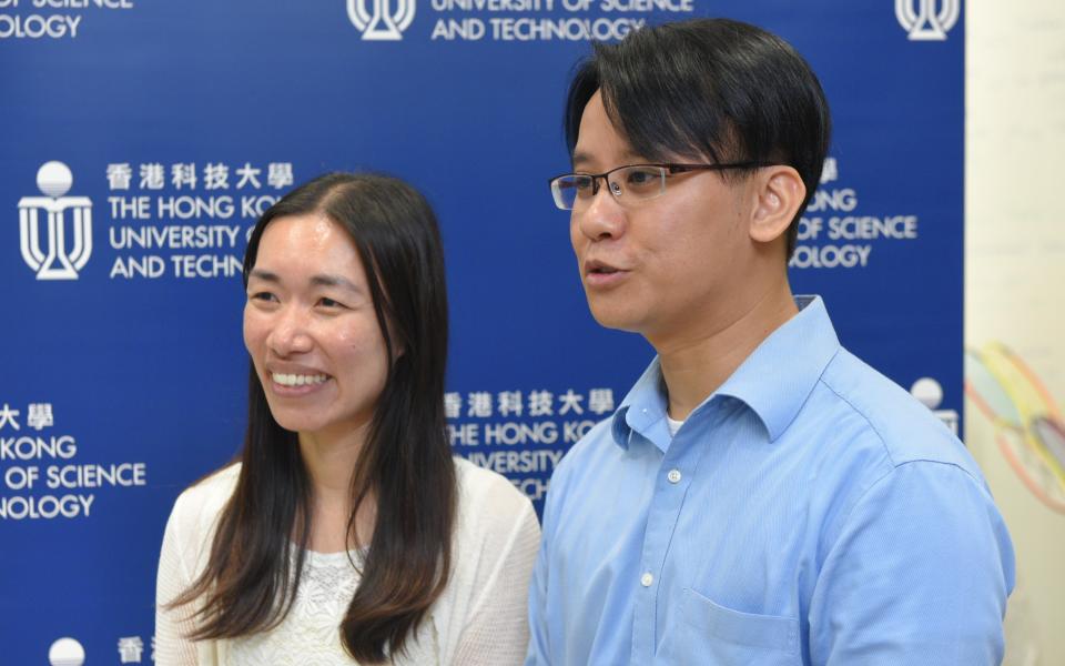 Mr Cheng (right) and Miss Cheung (left), teachers from SAHK B M Kotewall Memorial School said, ‘Apart from learning basic skills in robots making, students showed their creativity and potential, integrate and cooperate with each others to solve problems.’