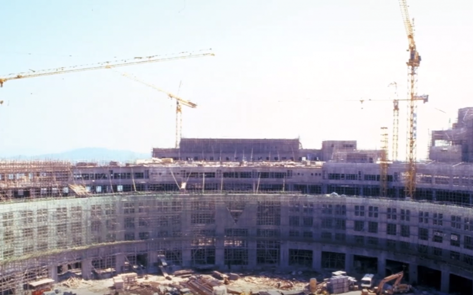 Construction of HKUST Building