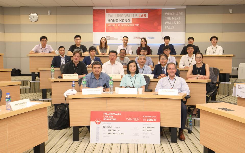 SENG Makes a Clean Sweep in the First Falling Walls Lab Hong Kong at HKUST