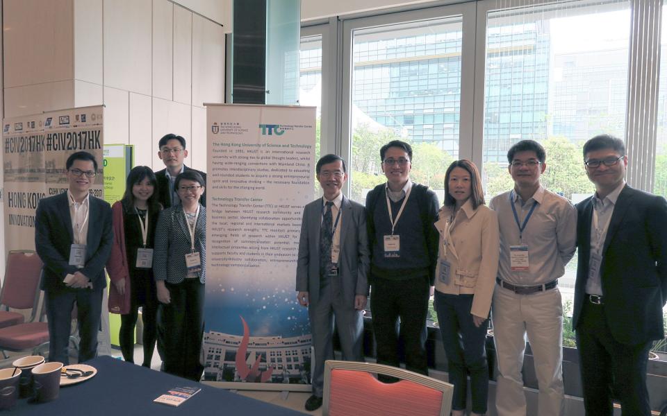 Professor Enboa WU visited the TTC booth