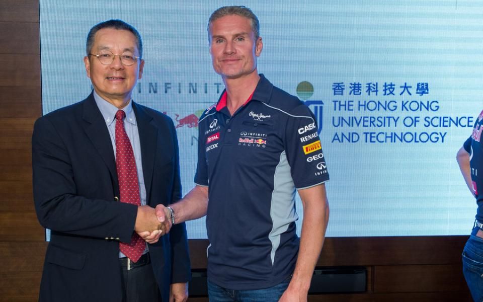 Dr Eden Y Woon (left) and Mr David Coulthard