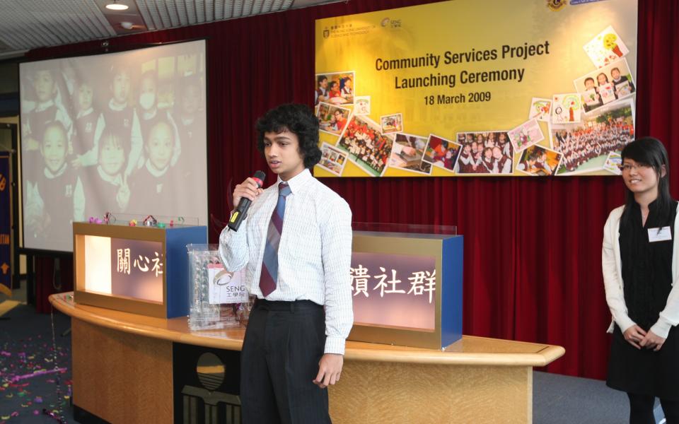  HKUST Engineering Student Sadique Mohamed Salih, from Sri Lanka, shares his experience in the Community Services Project