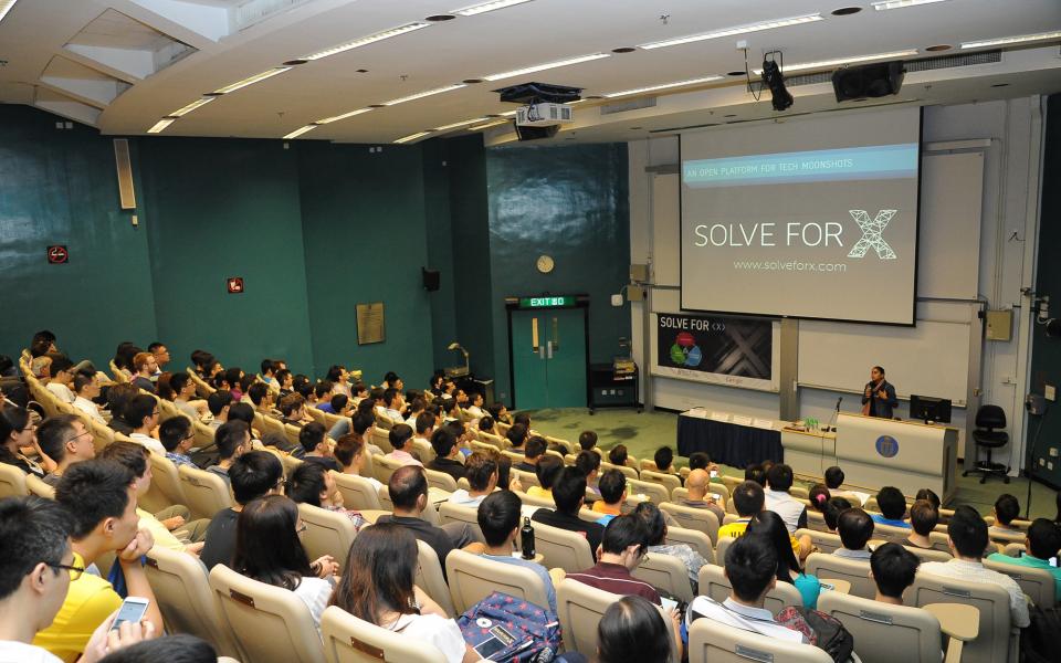 Ms Puneet Ahira from Google is hosting the information session by introducing the key concept of “Solve for X”. 