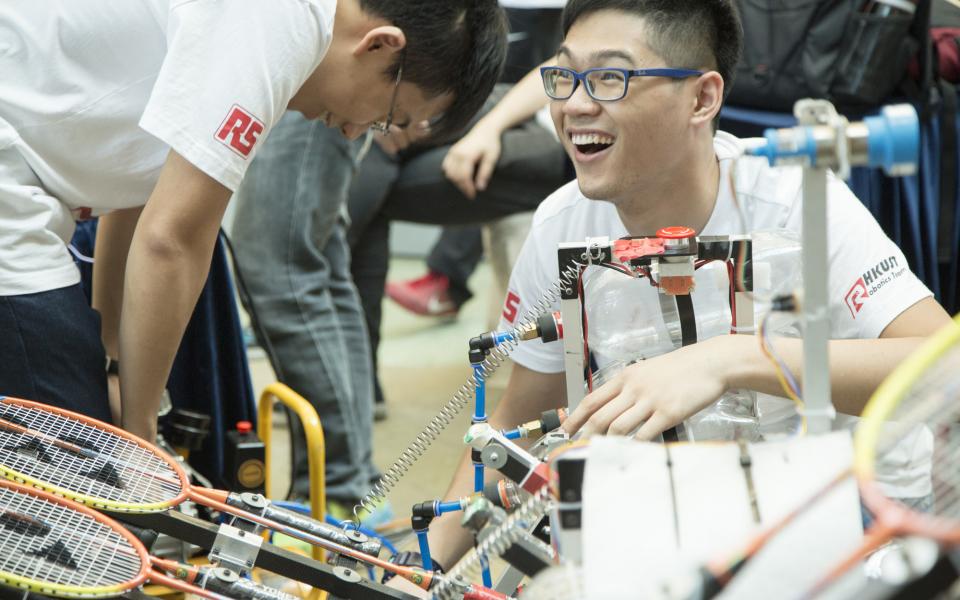  HKUST Named Champion of Robocon Hong Kong Contest for Five Consecutive Years