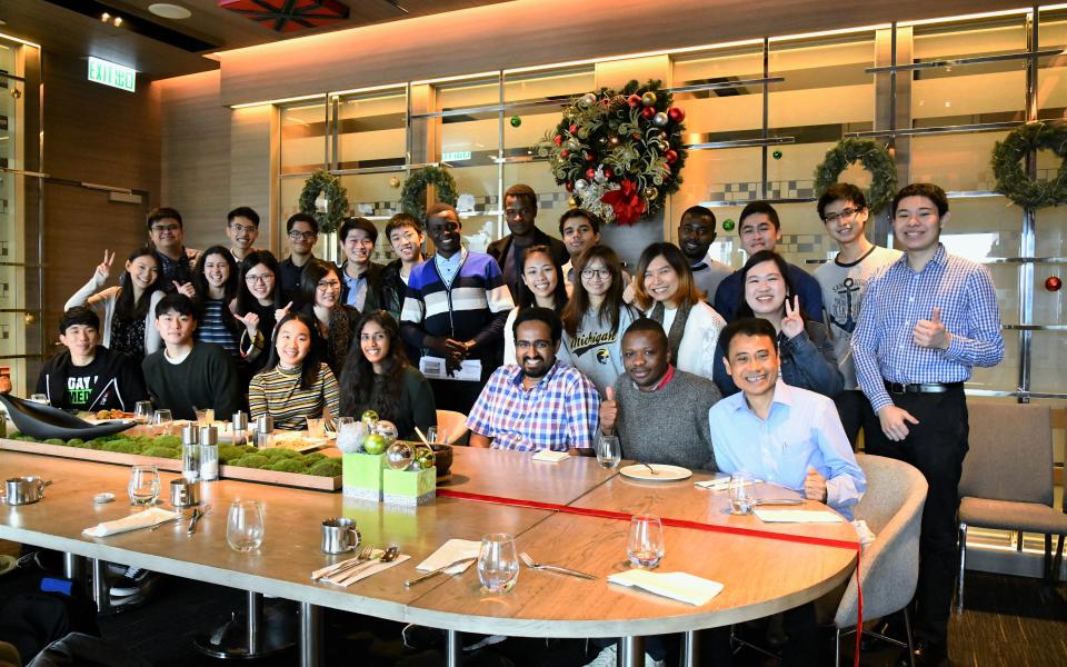 David (fourth from left, last row) became an Engineering Student Ambassador (ESA) in 2017 and was later selected as a Head ESA to take up a leadership role in the program.