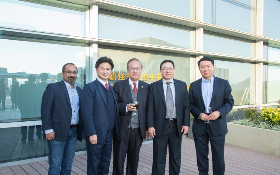 Professor Albert IP Roof Garden Unveiled