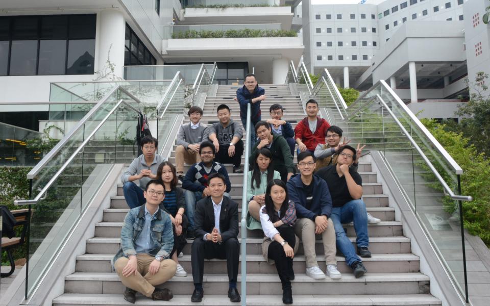 Prof. Fan Zhiyong (middle, front row) finds it most rewarding to see students having good prospects.