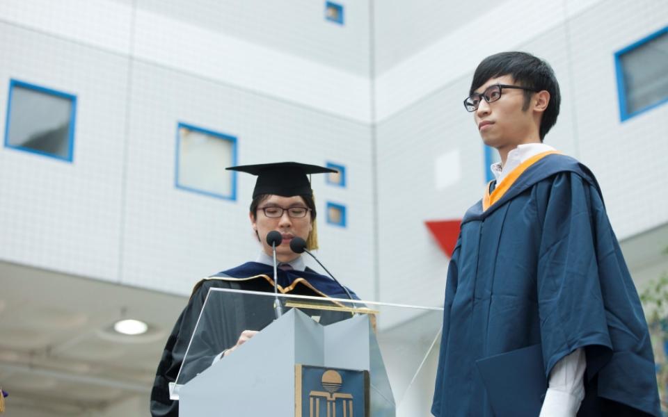 T&M-DDP Graduate, Ken YUNG, proceeded to stage