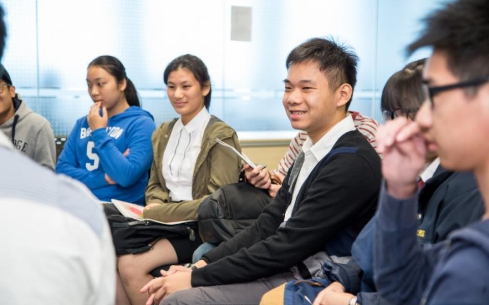 Current IPO and alumni shared more about the study tips, their university life and career prospects in groups with secondary students