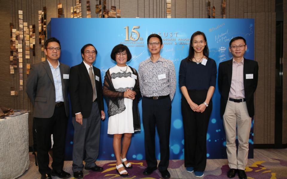 From left: Prof. Hong Kam LO, Head of Department of Civil & Environmental Engineering, Prof. Chi Ming CHAN, Co-founder of T&M-DDP, Prof. Betty LIN, Associate Director of T&M-DDP, Prof. Fugee TSUNG, Department of Industrial Engineering & Decision Analytics, Dr. Melody LEUNG, Lecturer of Division of Life Science, and Prof. Kai Lung HUI, Co-director of T&M-DDP