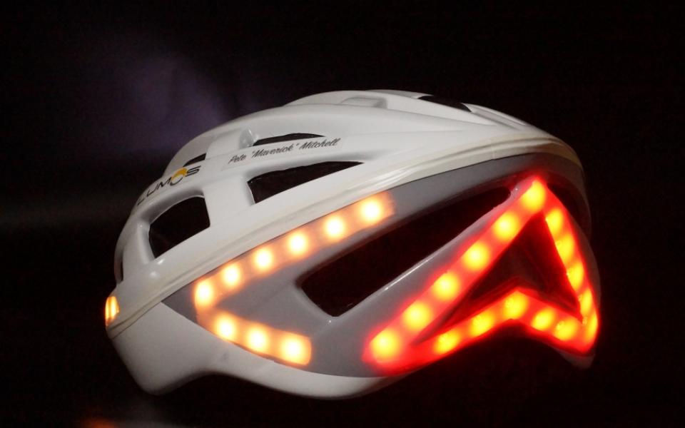 The next generation bicycle with integrated lights of turning and brake signals