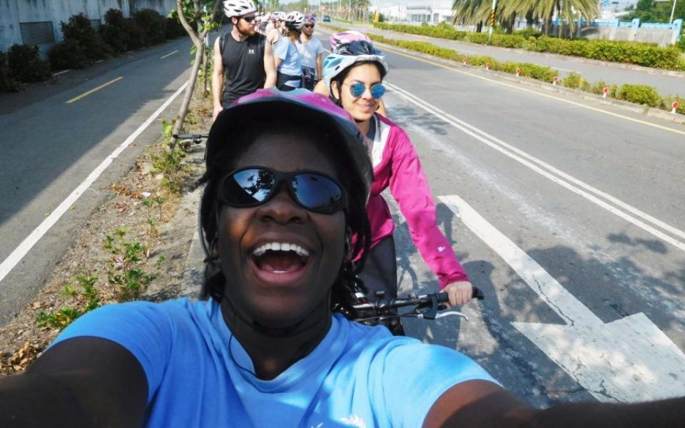 Road cycling at Kaohsiung, Taiwan