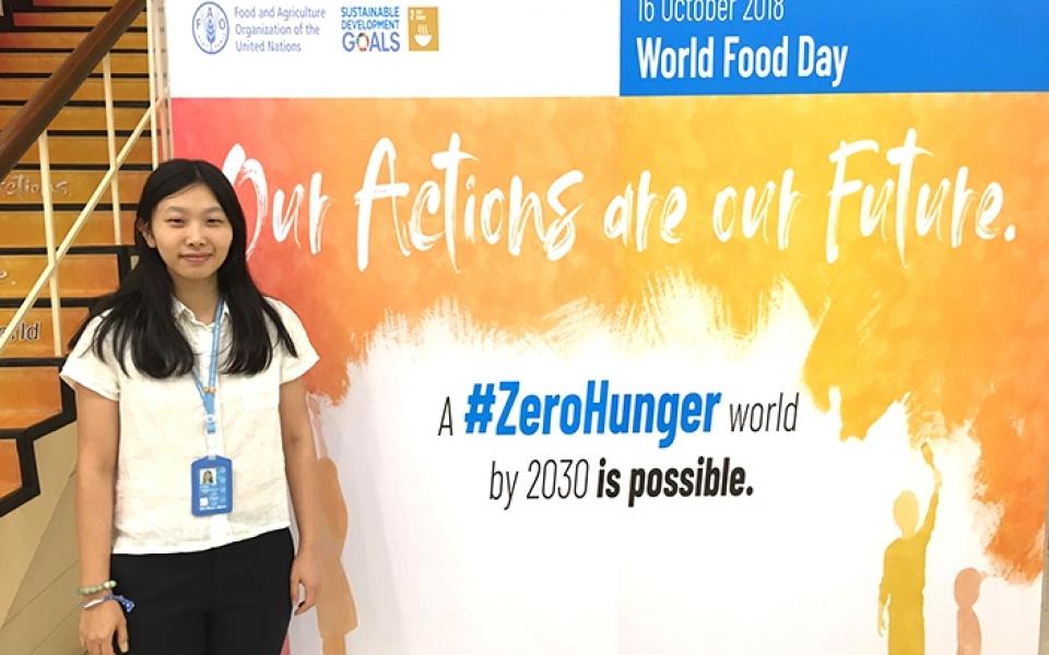 Zero Hunger, SDGs no. 2 is what FAO works towards the most to end hunger, achieve food security and improved nutrition and promote sustainable agriculture