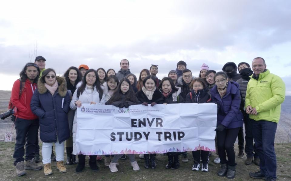 Students visited the Open Cast Lignite Mine Grazweiler in Düsseldorf