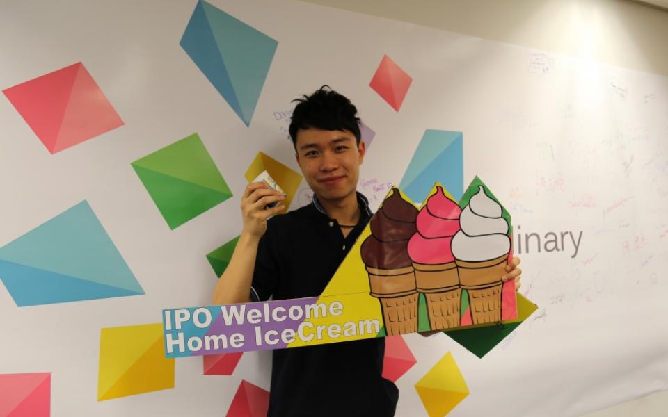 A “COLD” Welcome in the HOT September - IPO Welcome Home Ice-cream