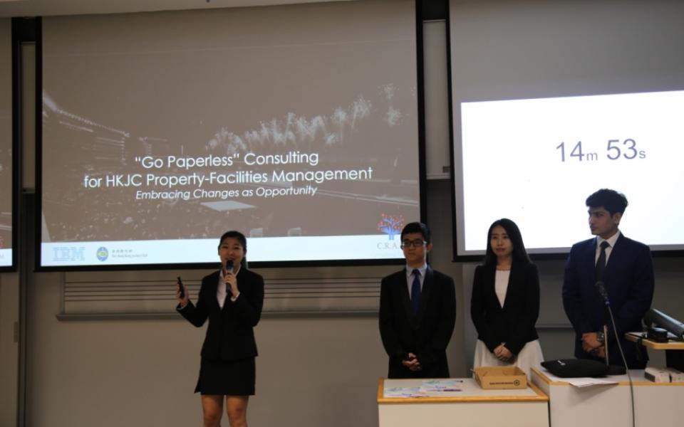 “Go Paperless” – Corporate Project Sponsored by Hong Kong Jockey Club and IBM Global Business Services