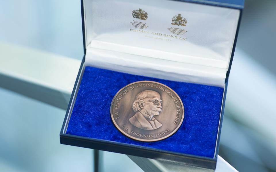 The J. J Thomson Medal is a significant international award to honor distinguished contributions in electronics.