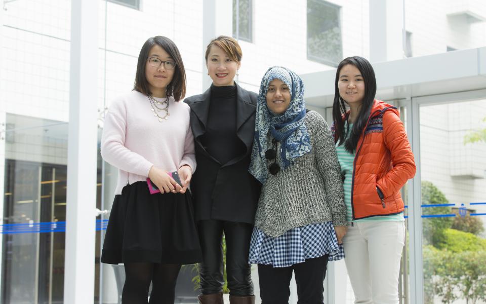 Prof. Fung is the founding chair of Women Faculty Association at HKUST, where she says, students can find people who care about gender equality.