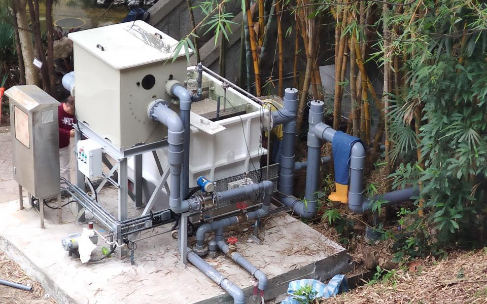 Wastewater technology was adopted to replace the existing sand filtration equipment