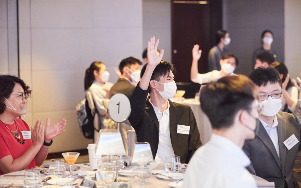 Dual Degree Program in Technology & Management (T&M-DDP) High School Student Dinner was held on 10 June 2022 to gather over 40 prospective high school students and parents.