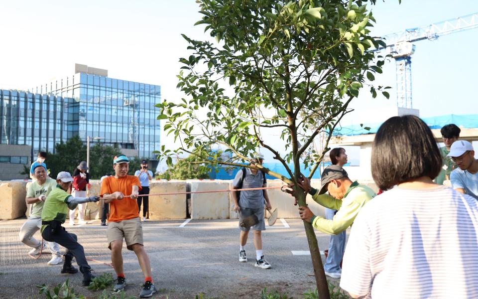 For many participants, it was their first time exploring a forest, experiencing its serenity and getting their hands in the soil.