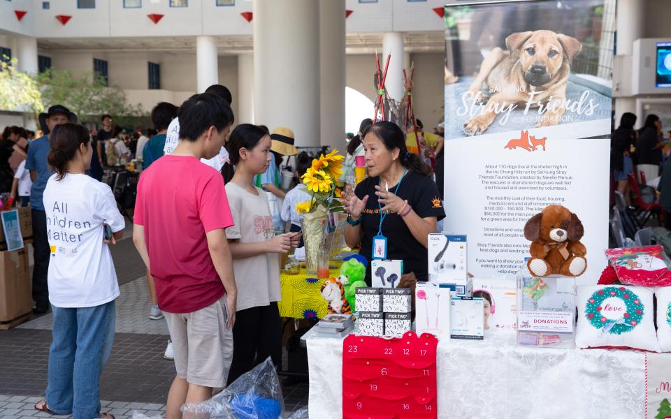 Charities were invited to be part of the event 