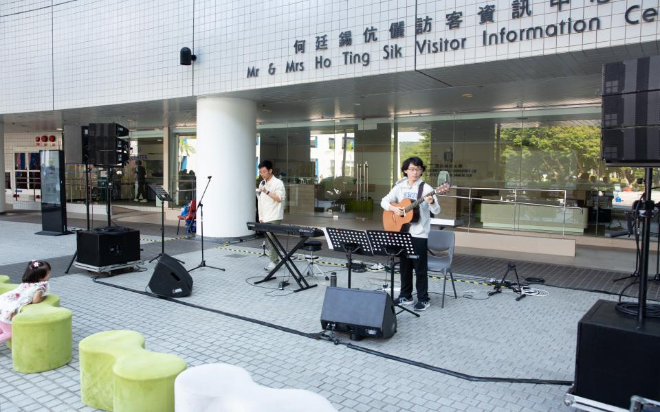 Our students Ziyi and Jimmy sharing beautiful music